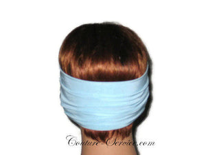 Handmade Blue Knot Headband Turban, Powder - Couture Service  - 3