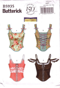 Butterick Patterns B5935 Misses' Corset Sewing Template, Size D5