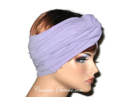 Handmade Headwear, Purple Headband Turban