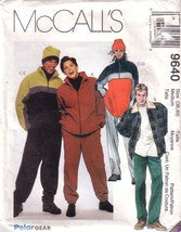 McCall's 9640, Unisex Jacket, Top, Pants, and Hat, Size M - Couture Service  - 1