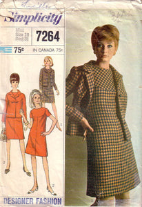 Vintage Simplicity 7264, Dress, Jacket, Size 18 - Couture Service  - 1