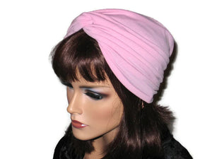 Handmade Pink Twist Turban, Rose - Couture Service  - 4