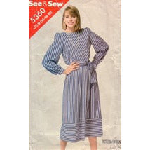 Vintage Butterick 5360, Pullover Dress, Size 14 - 18 - Couture Service  - 1