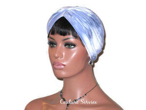 Handmade Blue Turban, Banded Single Knot, Tie Dye - Couture Service  - 2