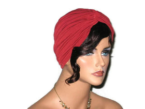 Handmade Rust Twist Turban - Couture Service  - 2