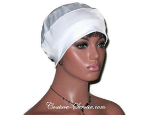 Handmade White Cap Turban - Couture Service  - 3