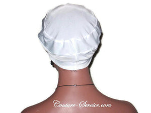 Handmade White Cap Turban - Couture Service  - 4