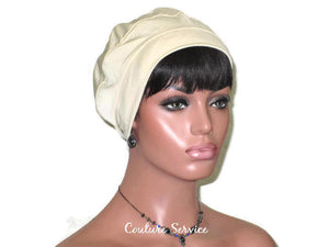 Handmade Tan Cap Turban - Couture Service  - 3
