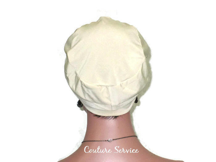 Handmade Tan Cap Turban - Couture Service  - 4