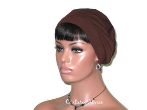 Handmade Brown Cap Turban - Couture Service  - 1