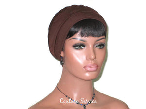 Handmade Brown Cap Turban - Couture Service  - 3