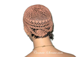 Handmade Copper Pineapple Lace Cloche - Couture Service  - 3