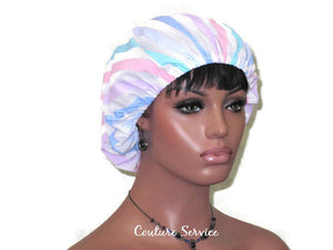Handmade Scrub Hat, Pastel, Striped - Couture Service  - 3