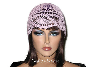Handmade Pink Pineapple Lace Cloche - Couture Service  - 2
