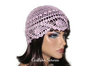 Handmade Pink Pineapple Lace Cloche - Couture Service  - 3