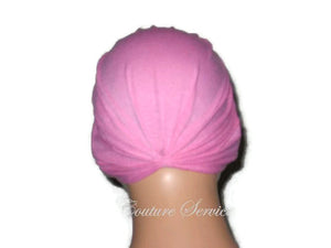 Handmade Pink Chemo Turban - Couture Service  - 3