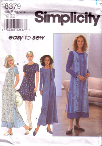 Simplicity 8379, Misses Dress, Flared Dress, Overdress, Size 12, 14, 16 - Couture Service  - 1