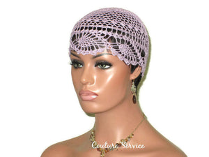 Handmade Purple Pineapple Lace Cloche, Orchid - Couture Service  - 1