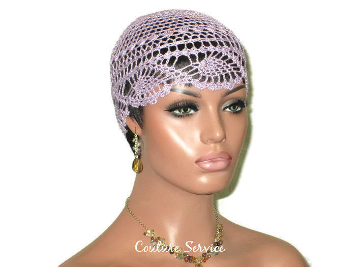 Handmade Purple Pineapple Lace Cloche, Orchid - Couture Service  - 3